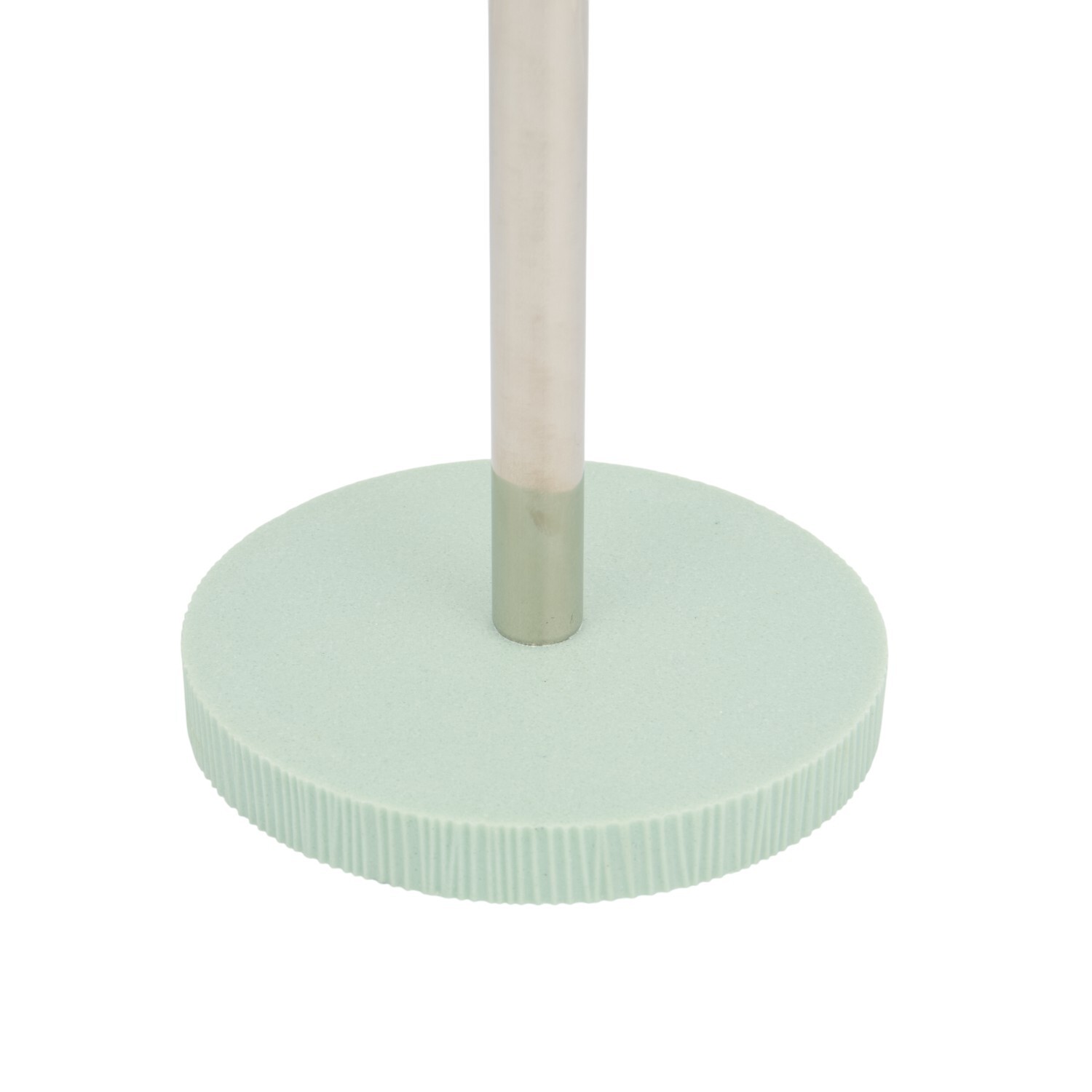 Ribbed Wave Toilet Roll Holder Sage Image 2