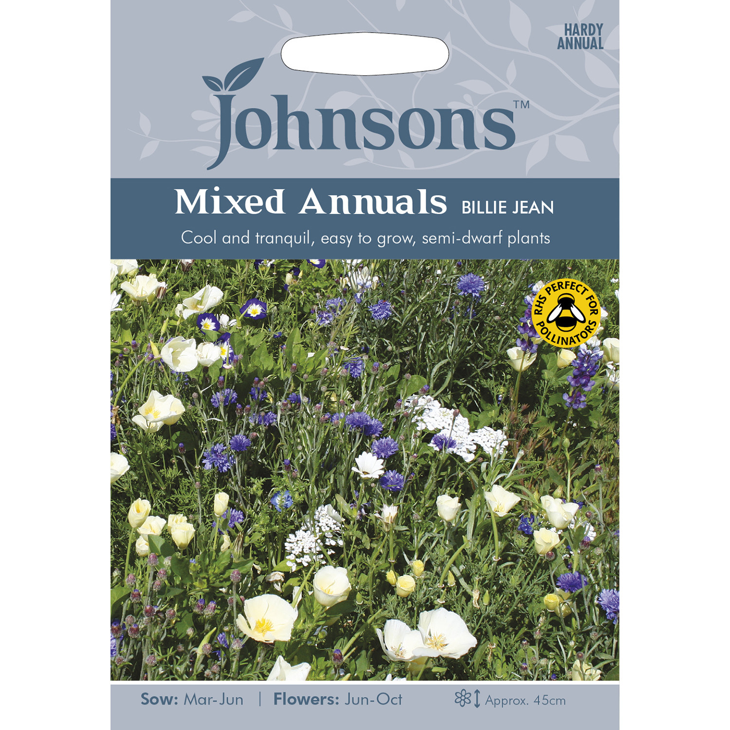 Johnsons Mixed Annuals Billie Jean Flowers Image 1