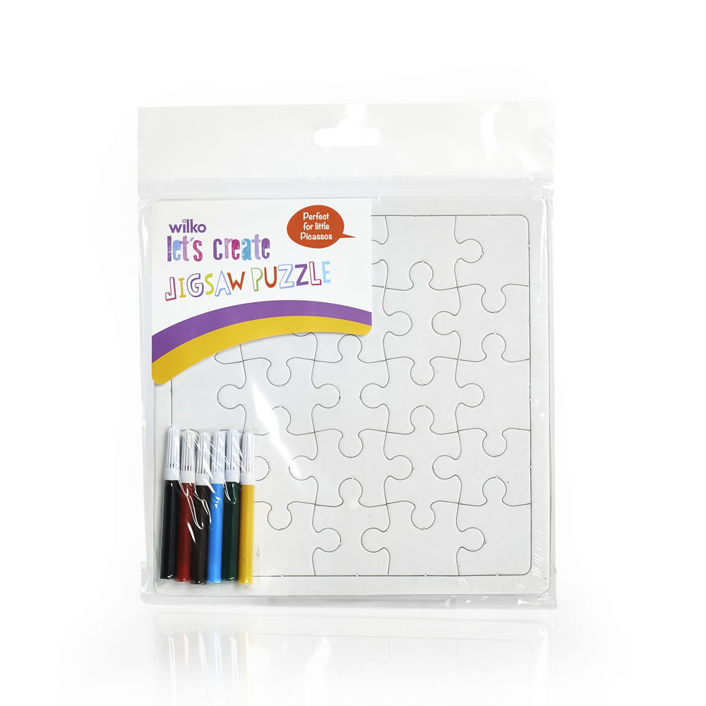 Wilko Draw Your Own Jigsaw Puzzle Image