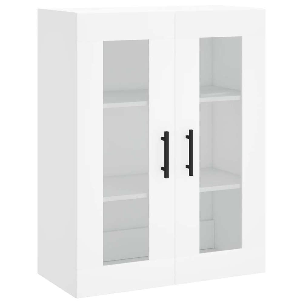vidaXL 4 Door 2 Drawer White Highboard Image 5
