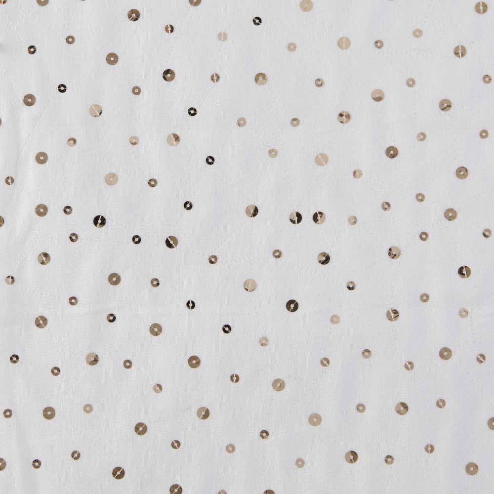 Wilko Gold Sparkle Table Runner 220cm Wilko