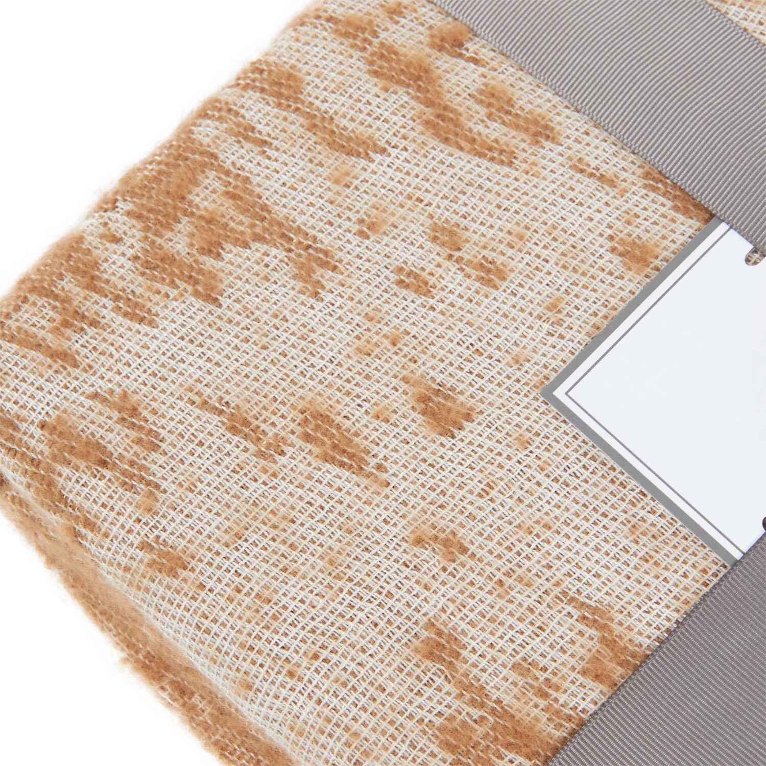 Divante Alder Metallic Throw - Natural Image 4