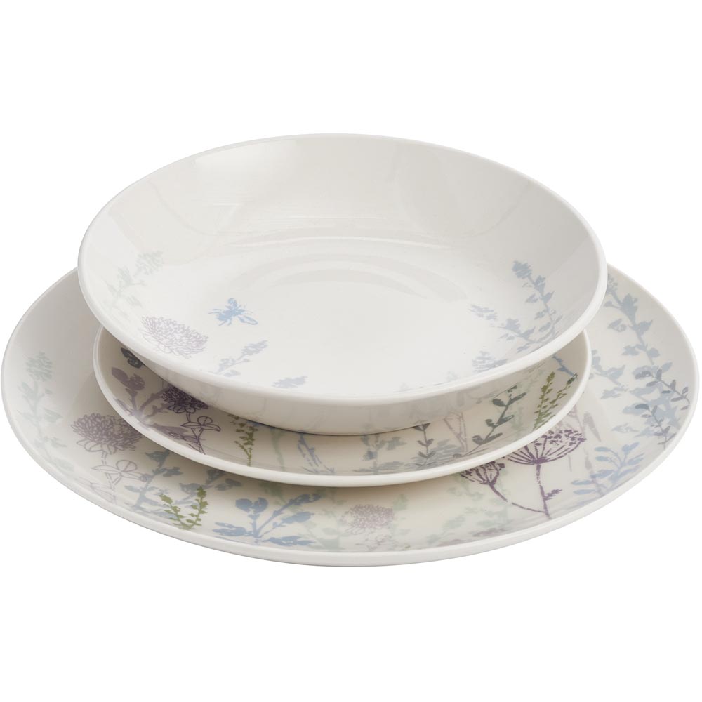 Wilko Country Romance Dinner Set 12 Pack Image 1