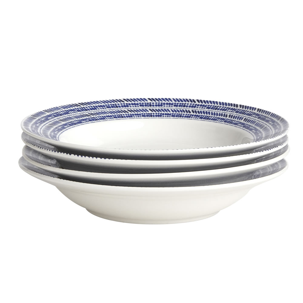 Wilko 12 piece Mediterranean Style Dinner Set Wilko