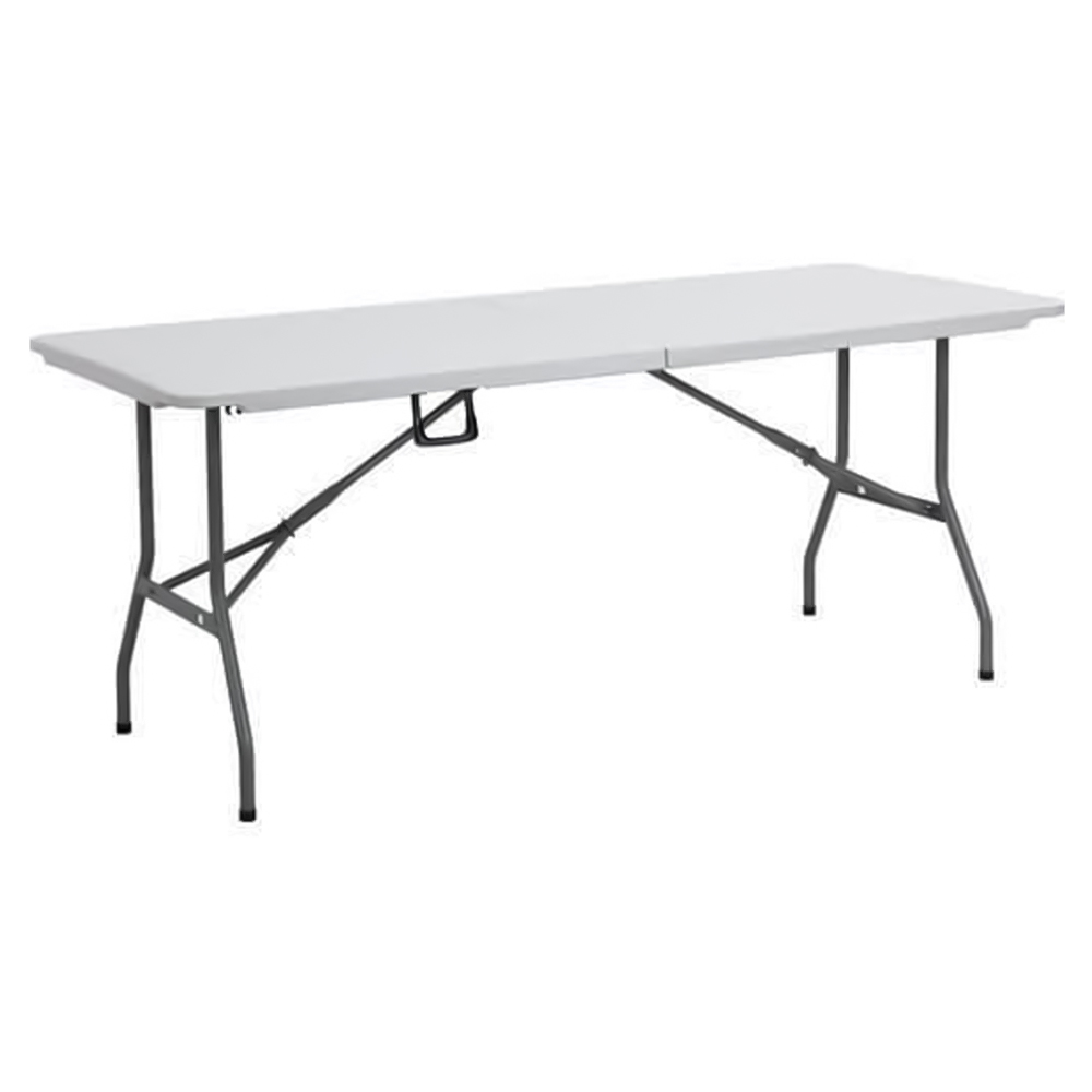 House of Home 6ft Steel Folding Picnic Table Image 1
