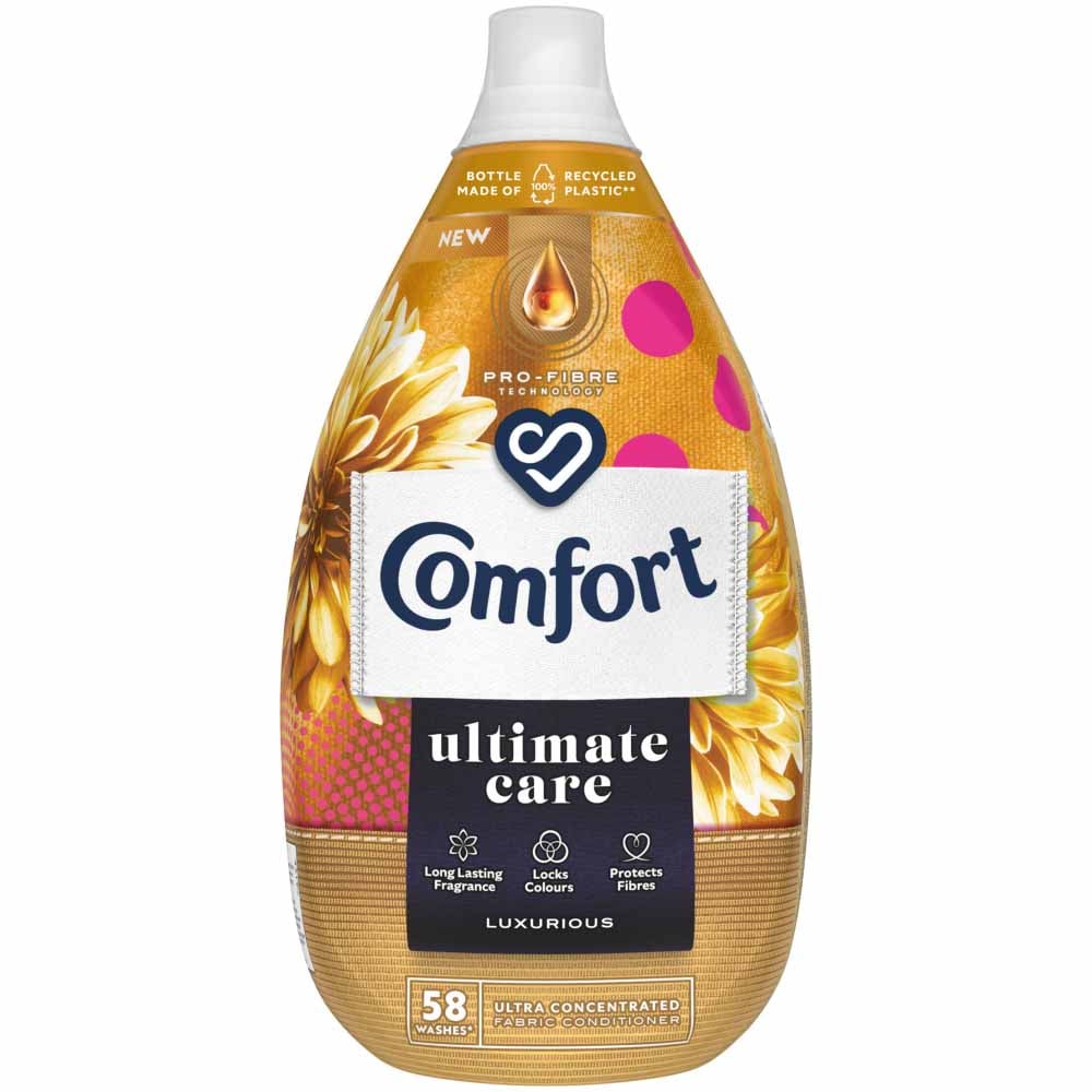 Comfort Ultimate Care Luxurious Fabric Conditioner 58 Washes Case of 6 x 870ml Image 2
