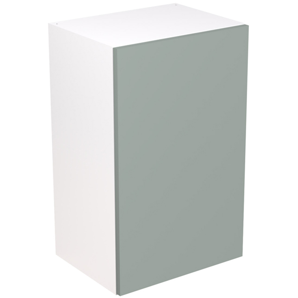 Kitchen Kit Slab Supermatt Agave Green Wall Kitchen Cabinet Flatpack 450mm Image 1