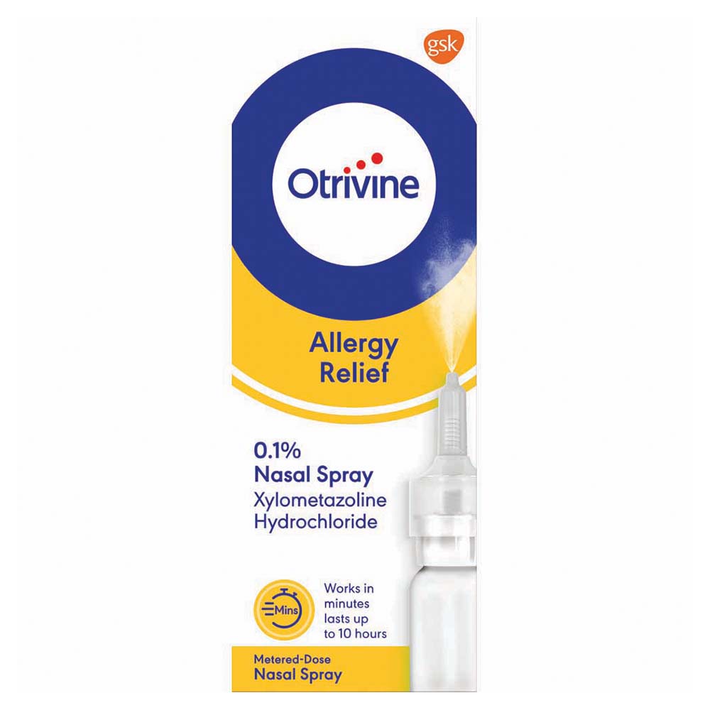 Otrivine Allergy Relief Nasal Spray 10ml Image