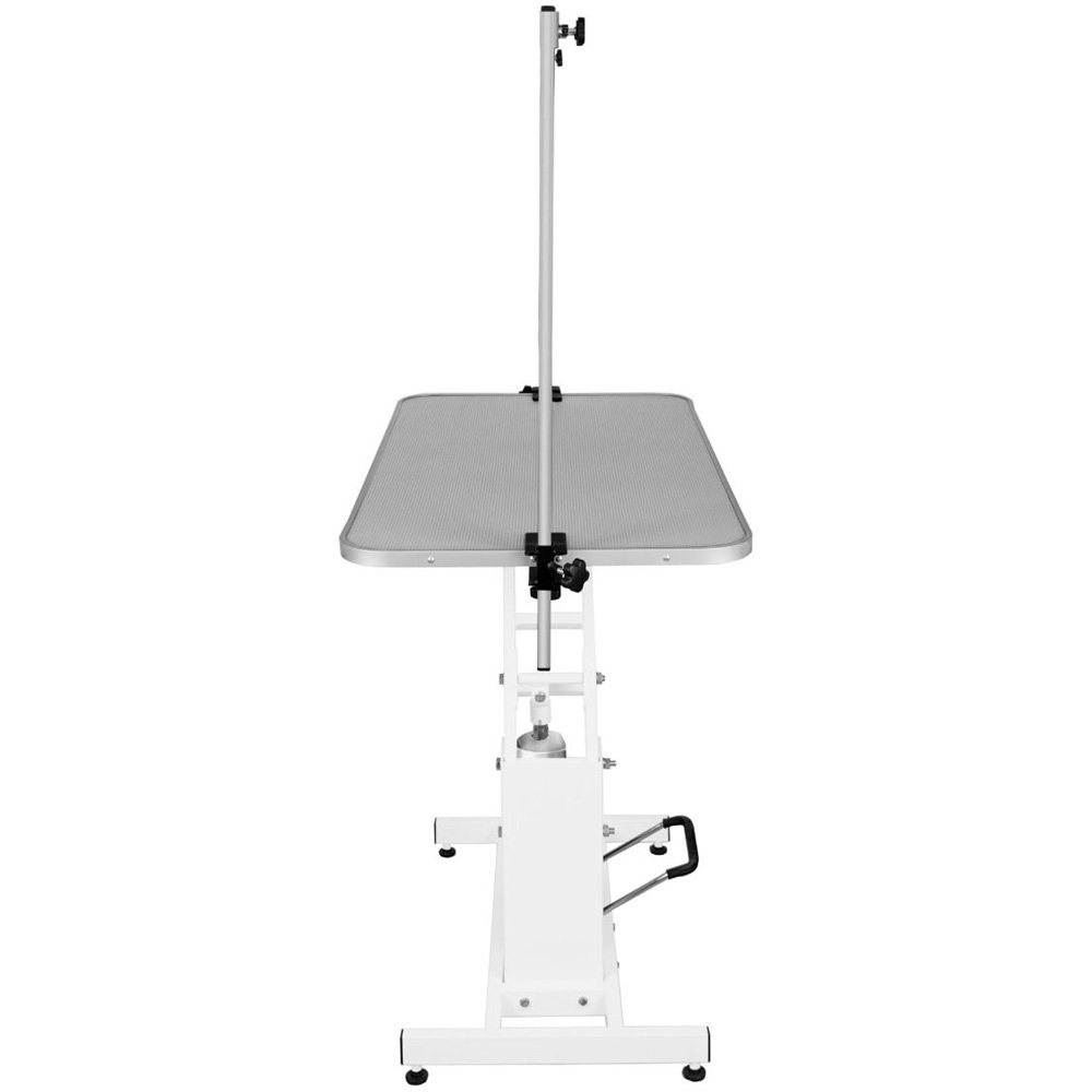 Petnamic Hydraulic White and Grey Top Dog Grooming Table Image 3