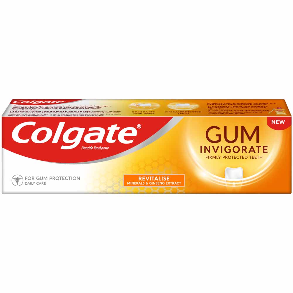 Colgate Gum Invigorate Revitalise Toothpaste 75ml Wilko