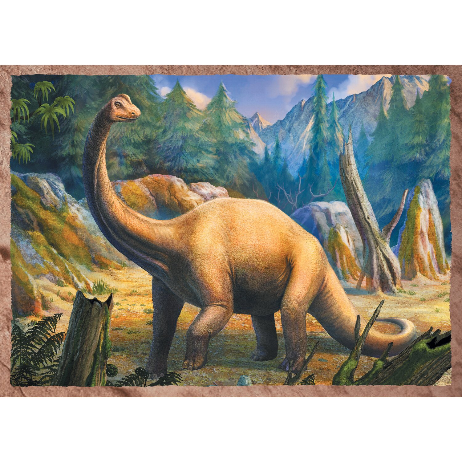 Trefl 4 in 1 Interesting Dinosaurs Puzzle - Multicolour Image 3
