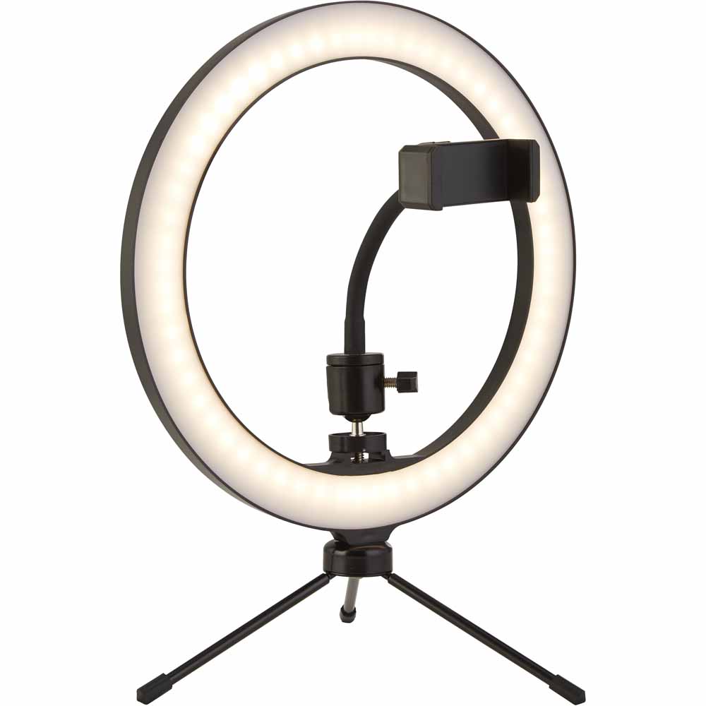 LED Selfie Ring with Tripod Stand Image 2