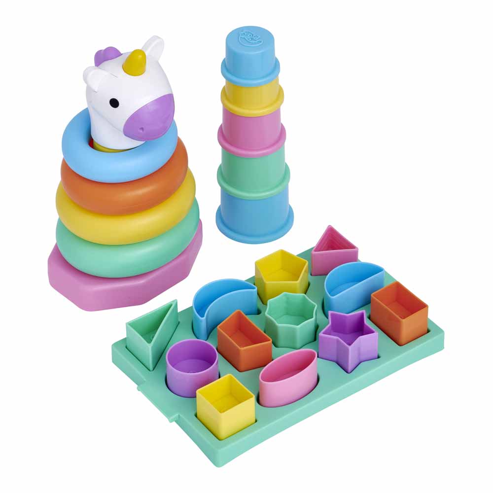 Wilko Little Steps Unicorn Gift Set Wilko