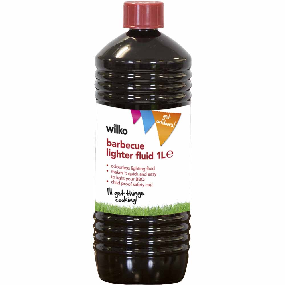 Wilko BBQ Lighter Fluid 1L Wilko