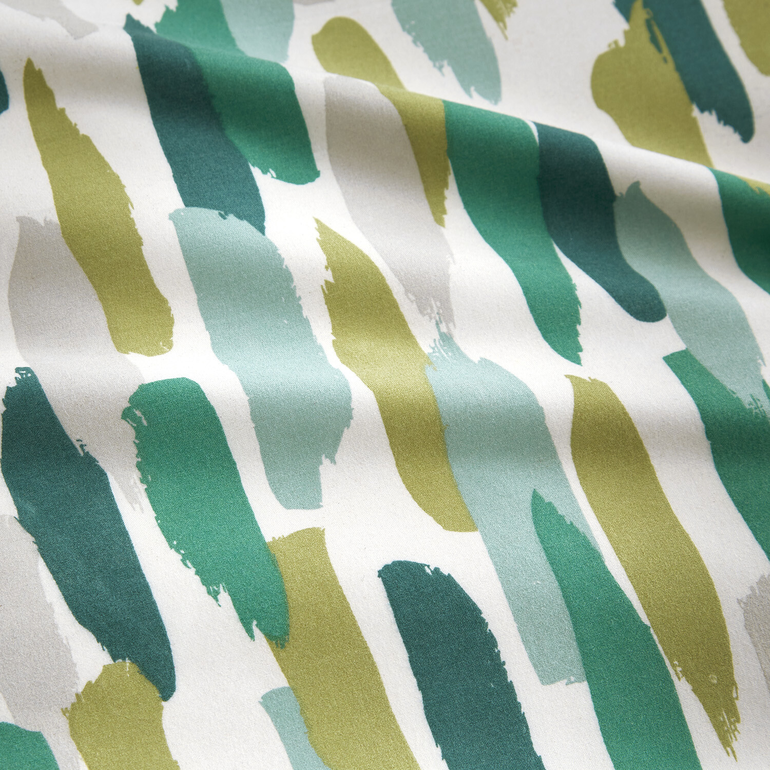 My Home Ellison Duvet Cover and Pillowcase Set - Green / King Image 5