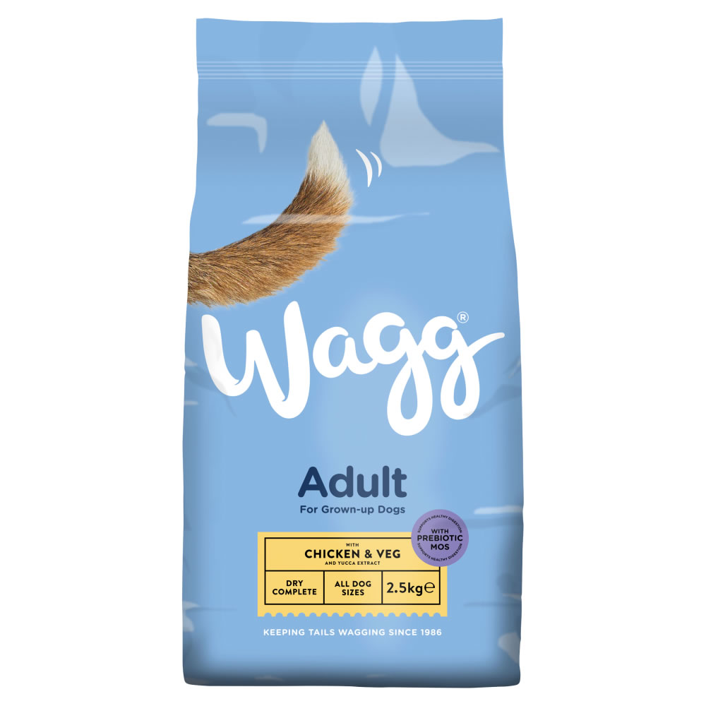 Wagg Chicken and Vegetables Complete Dry Dog Food 2.5kg Image 1