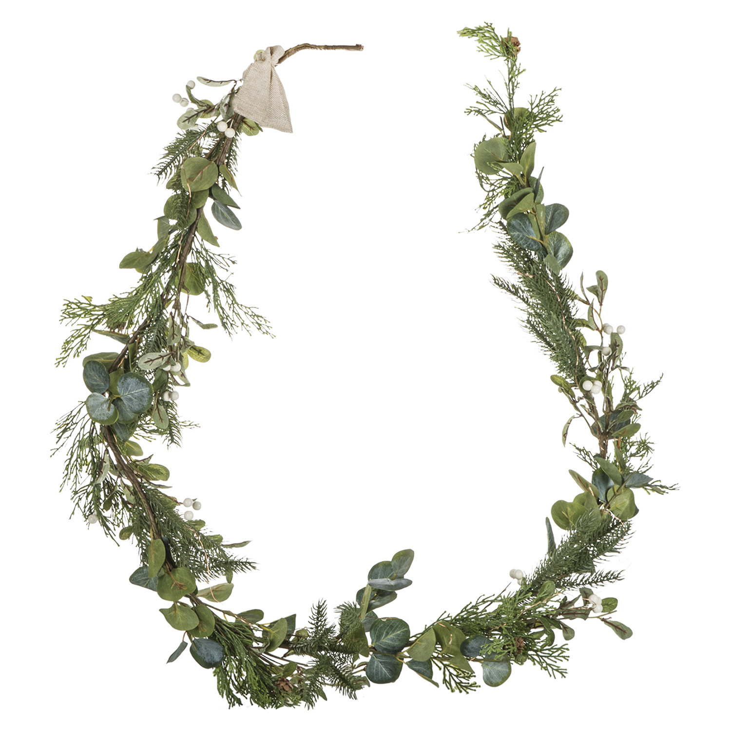 White Berry and Eucalyptus Garland 2m Image