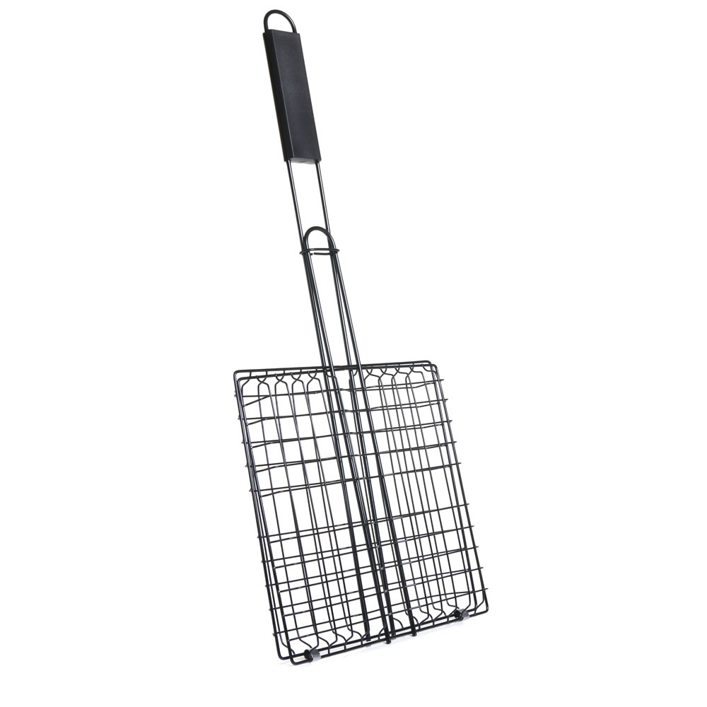 Wilko Square BBQ Rack With Black Handle Wilko