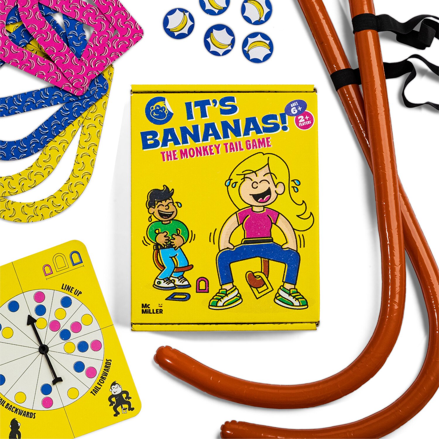 Its Bananas The Monkey Tail Game - Multicolour Image 7