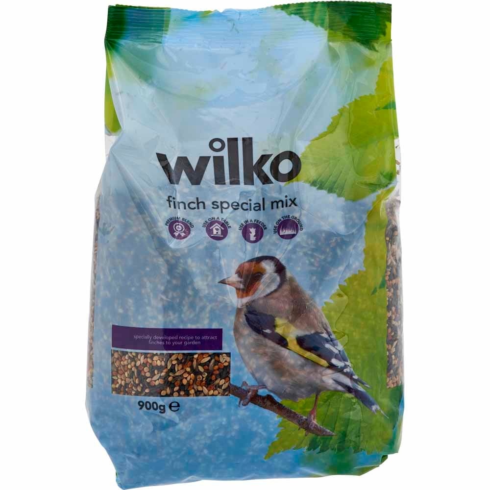 Wilko Wild Bird Finch Special Seed Mix Case of 6 x 900g Image 2