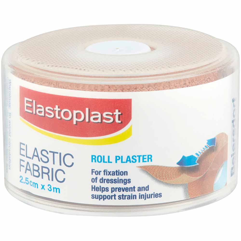 Elastoplast Fabric Roll Plaster 2.5cm x 3m Image 1