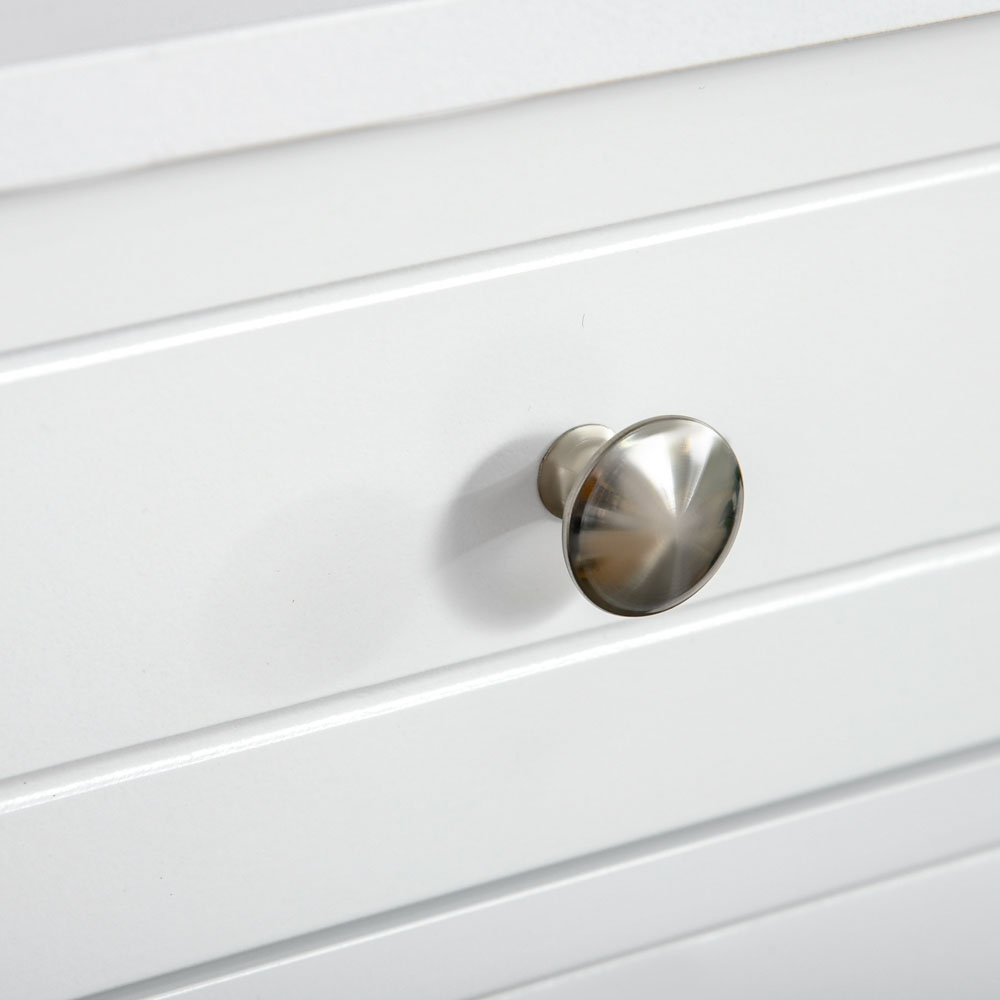 Kleankin  2 Door 2 Drawer White Floor Cabinet Image 5