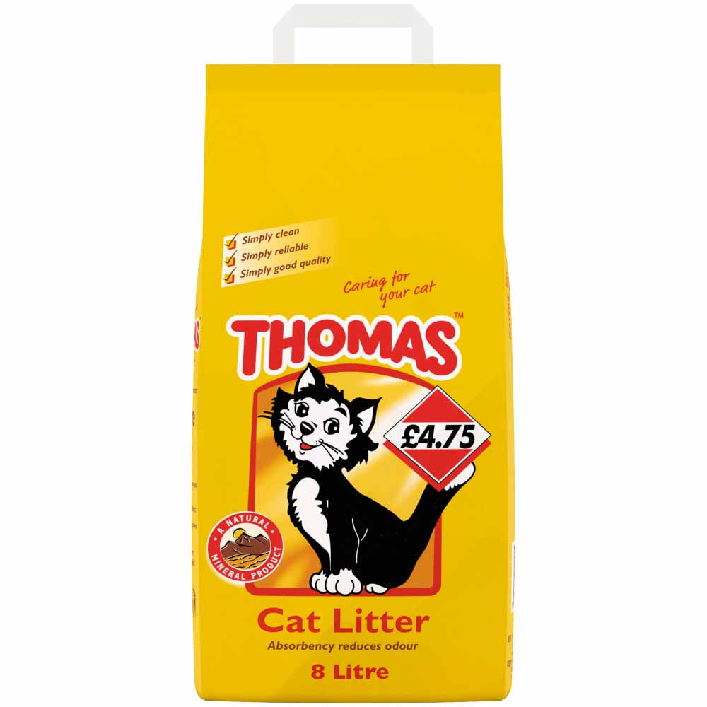 Thomas Cat Litter 8L Wilko