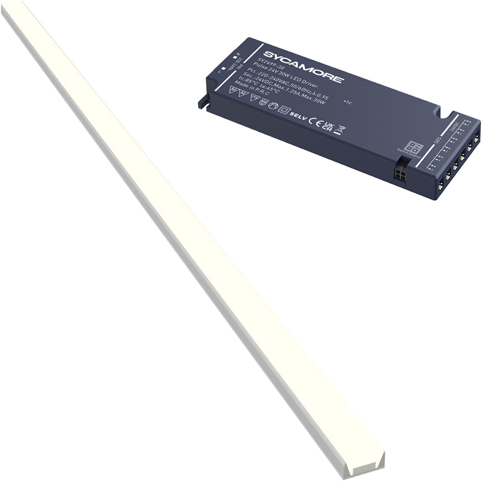 Sorrelis Vera Warm White 4.5mm Wide Smooth Line 3m Image 1
