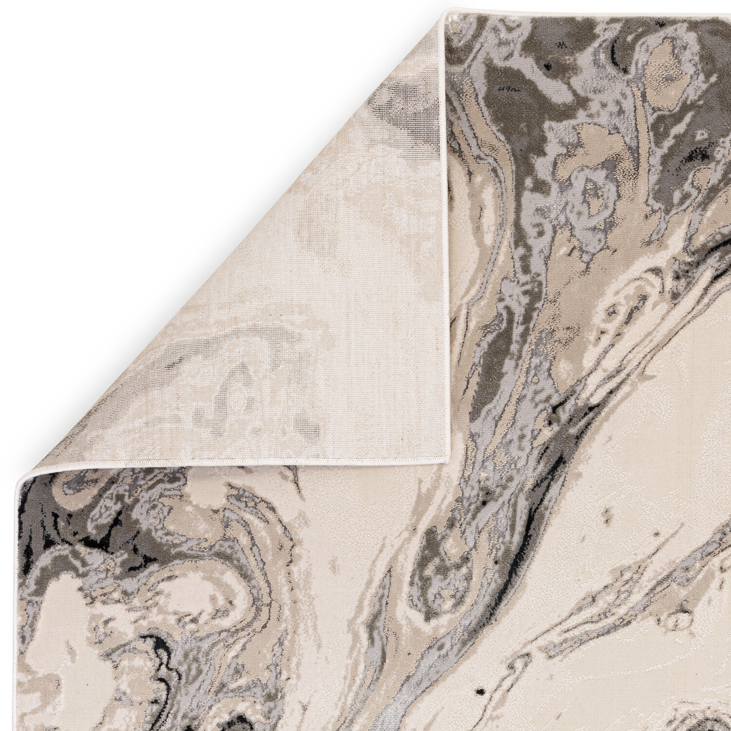 Dark Grey Ocean Mist Rug 230 x 66cm Image 4