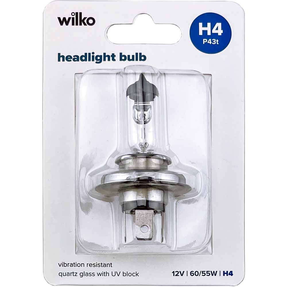 Wilko H4 Blister Bulb Image 3