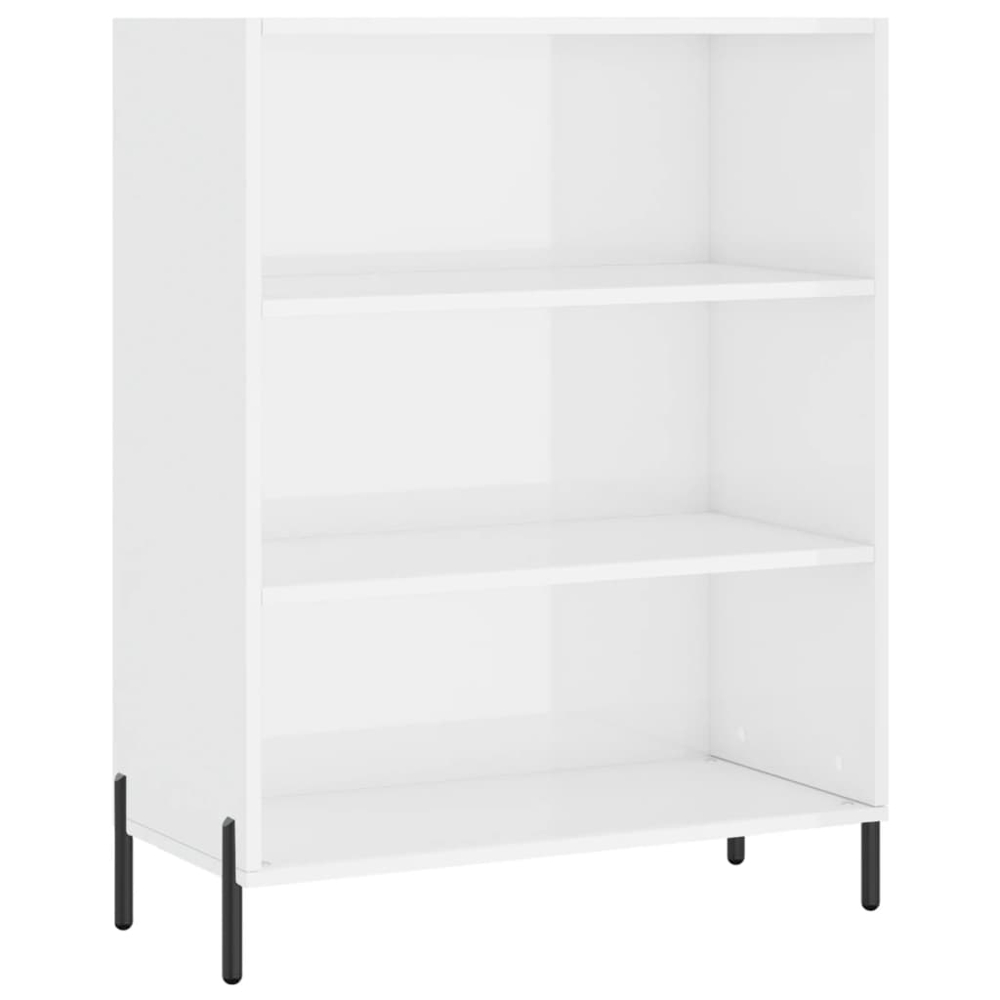 vidaXL 6 Shelf White Highboard Image 4