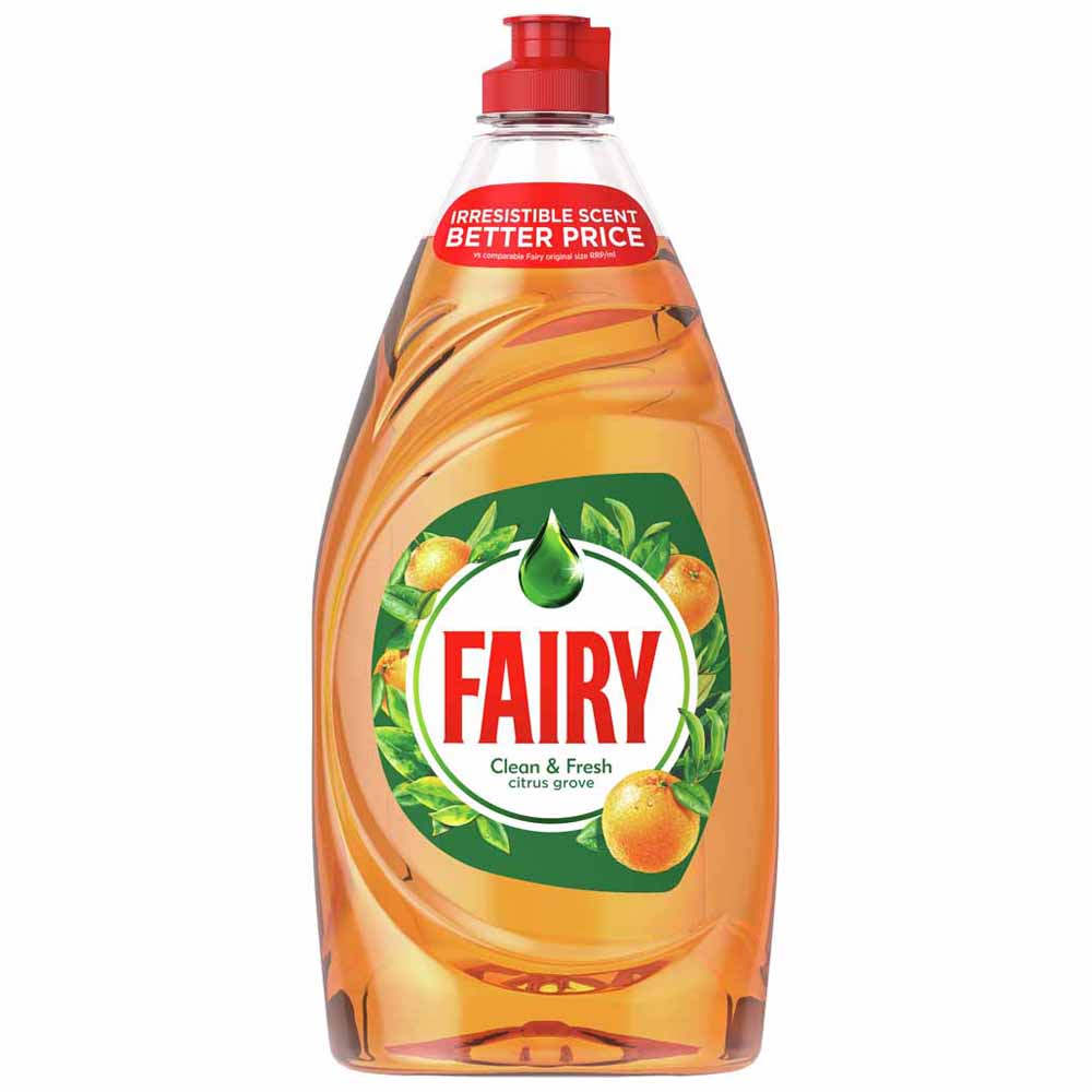 Fairy Clean and Fresh Citrus Liquid 780ml Image 1