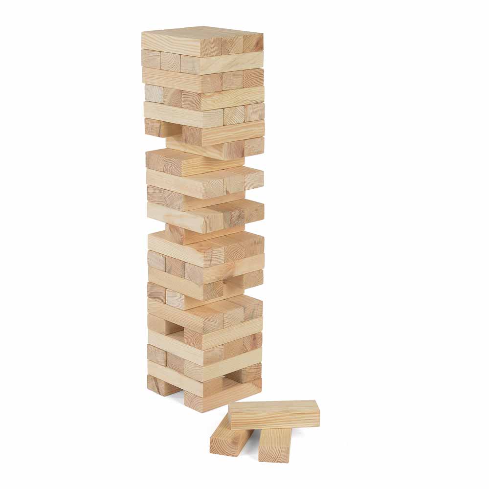 Giant Stack 'n' Fall Garden Games Image 1