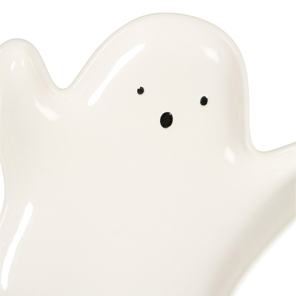 Ghost Serving Plate White Image 2