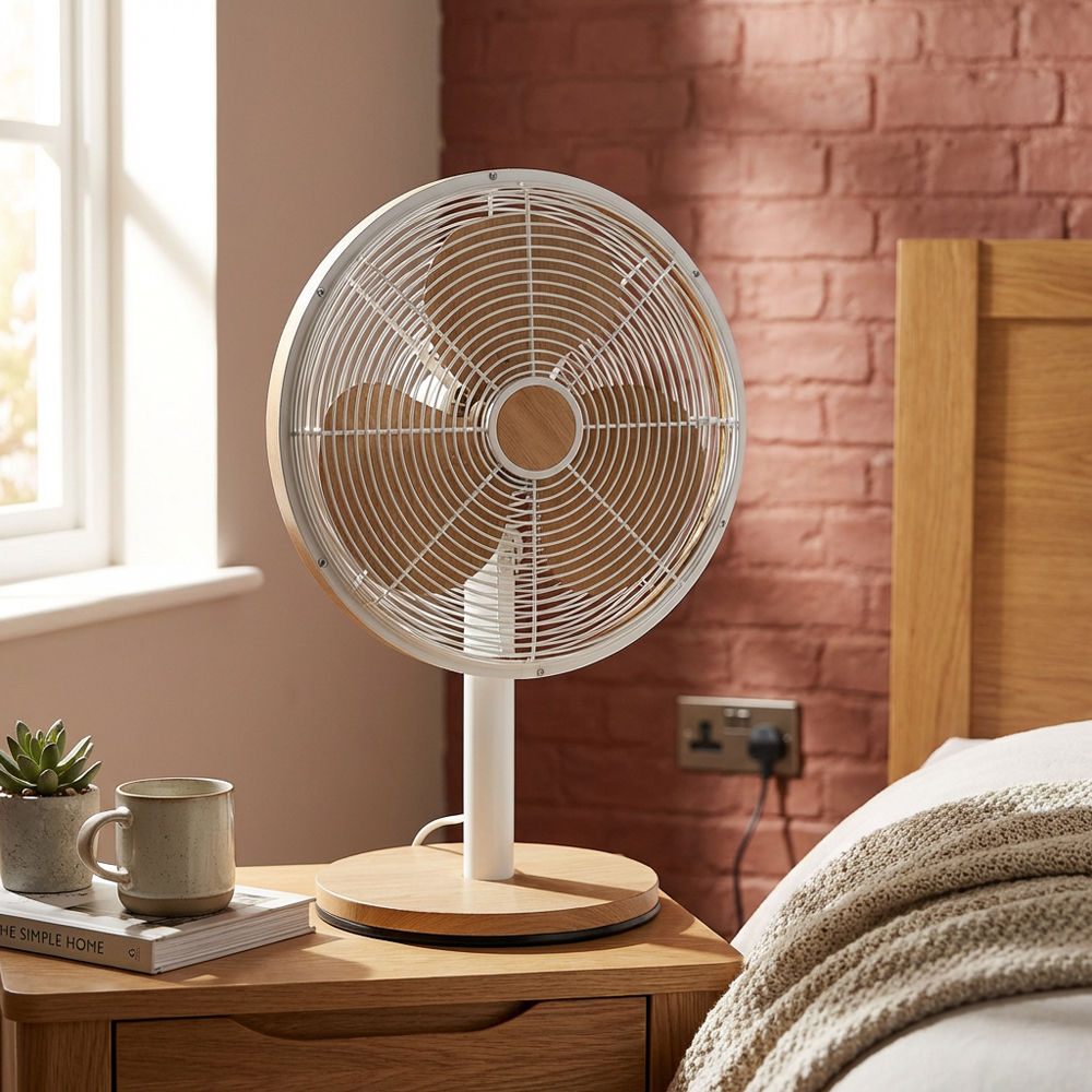 Scandi Style Desk Fan 14 inch Image 9