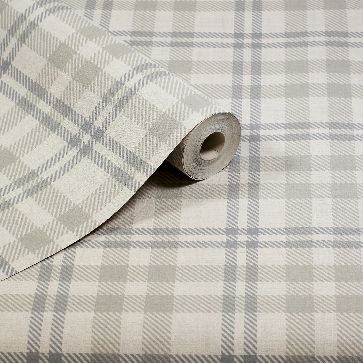 Countryside Check Wallpaper - Natural Image 2