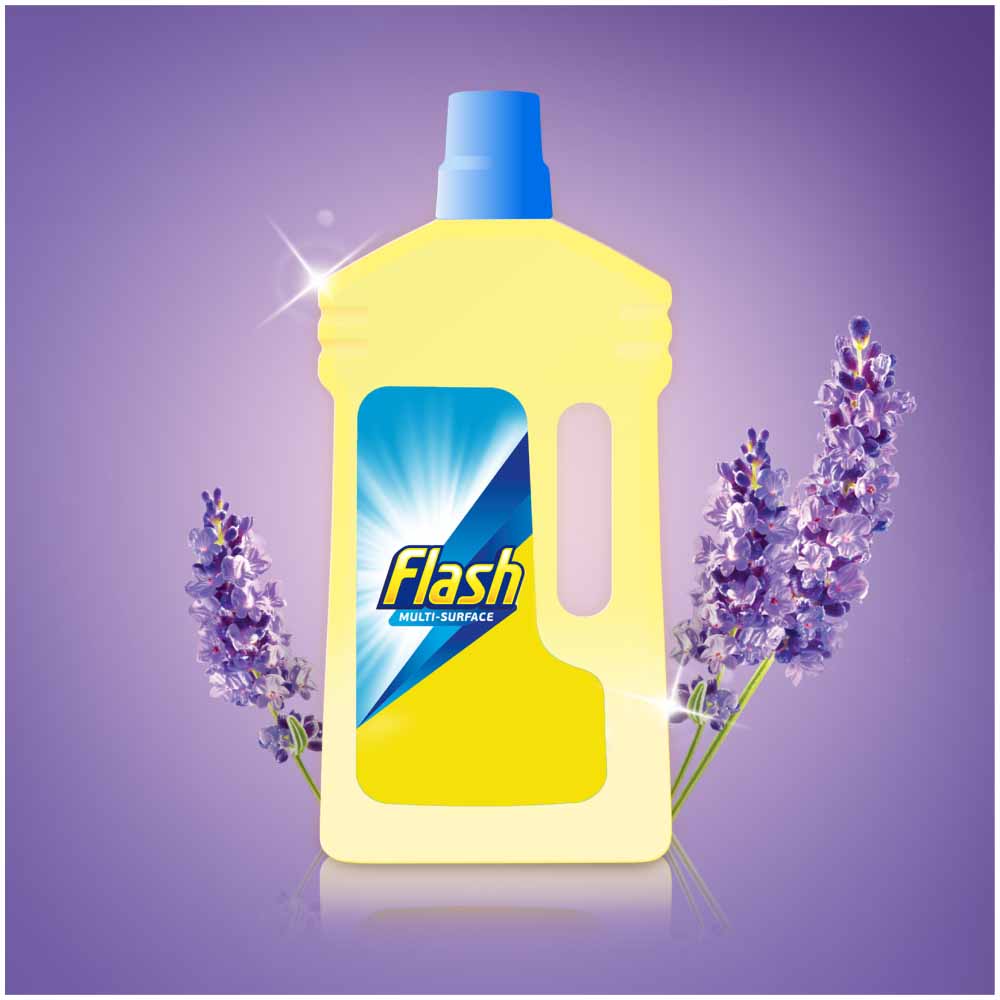 Flash All Purpose Cleaner Relaxing Lavender 2.050L Image 5