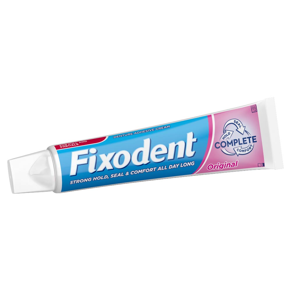 Fixodent Original Denture Adhesive Cream 65g Image 4