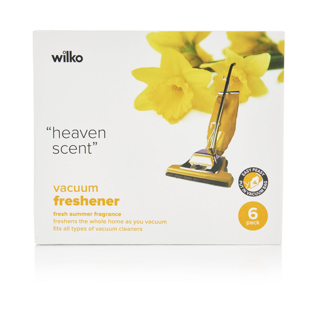 Wilko Vacuum Freshener Discs Summer 6pk Image