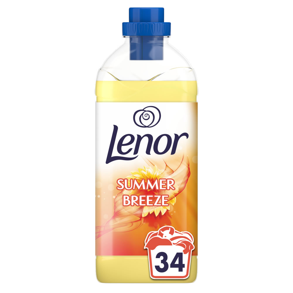 Lenor Summer Breeze Fabric Conditioner 34 Washes 1.1L Image
