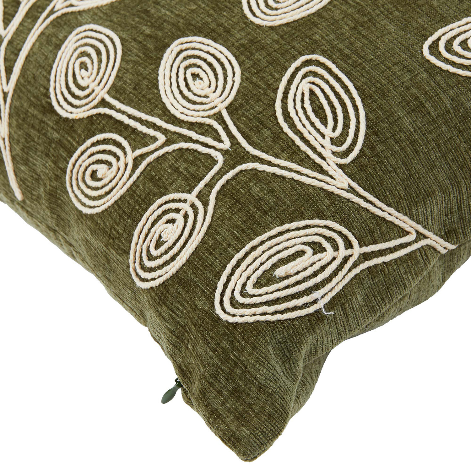 Divante Bracken Cushion - Green Image 3