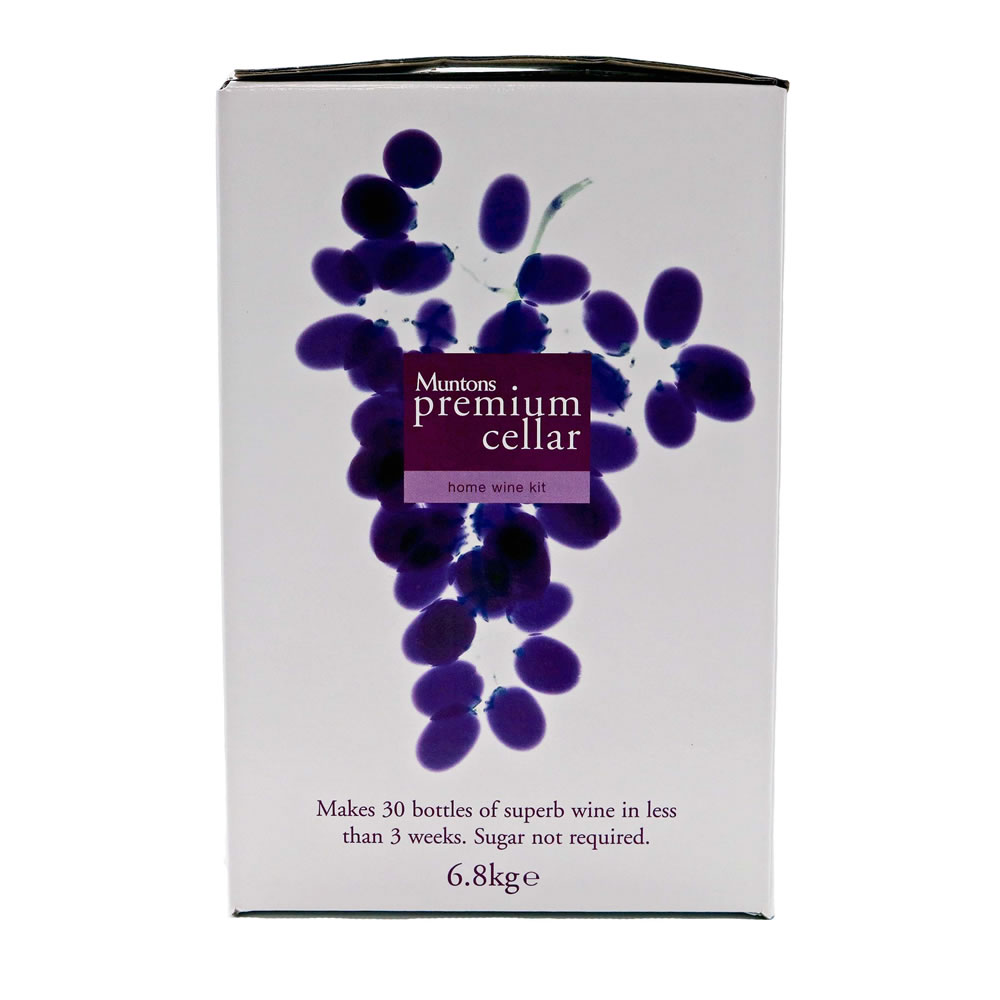 Muntons Premium Cellar Red Wine Kit 6.8kg Makes 30 Bottles Image