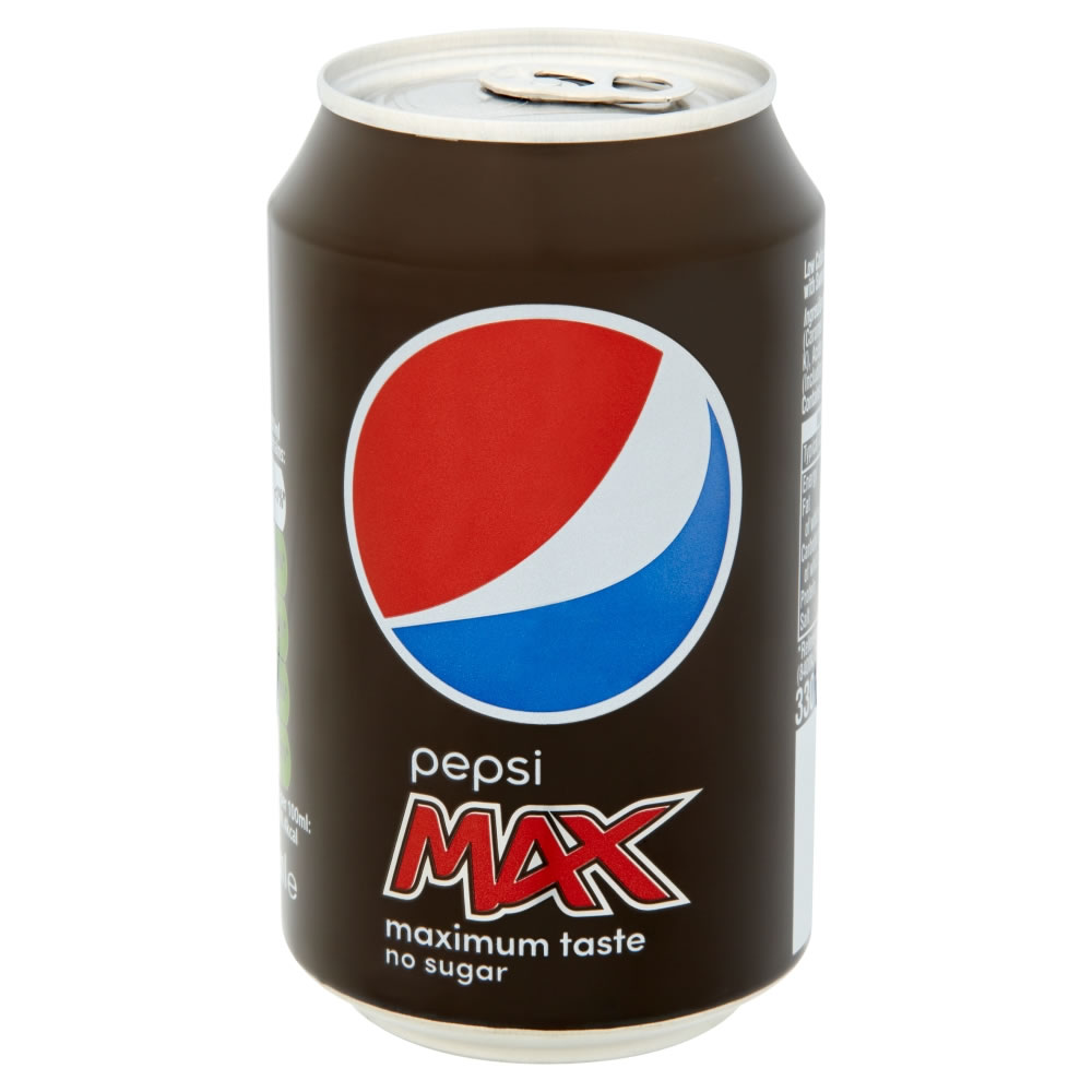 Pepsi Max Can 330ml Image 2