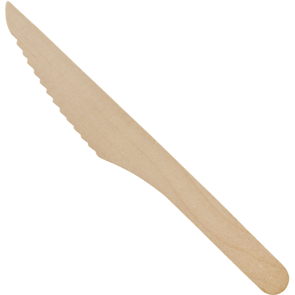 Wilko 18 Pack Wooden Cutlery Set Wilko