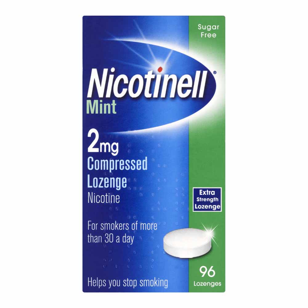 Nicotinell Mint Lozenges 2mg 96 pieces Image 2