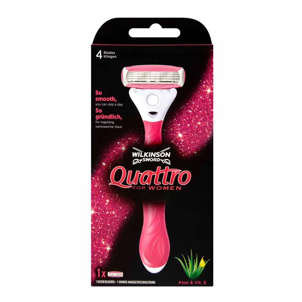 Wilkinson Sword Quattro Women's Razor Wilko