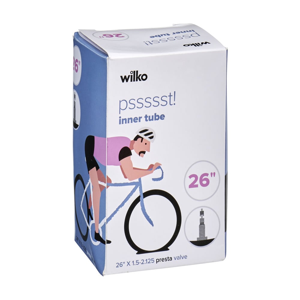 Wilko Inner Tube 26 x 1.5-2.125in  Presta Valve Image