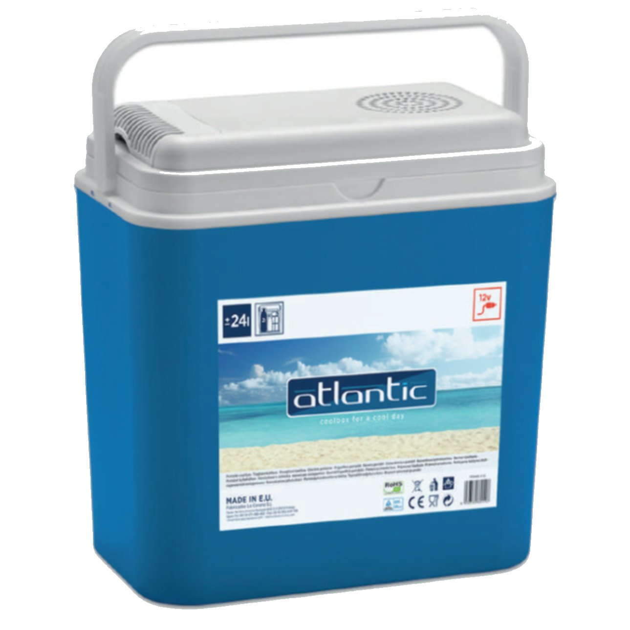 Atlantic Nevera Electric Coolbox Blue 24L Image