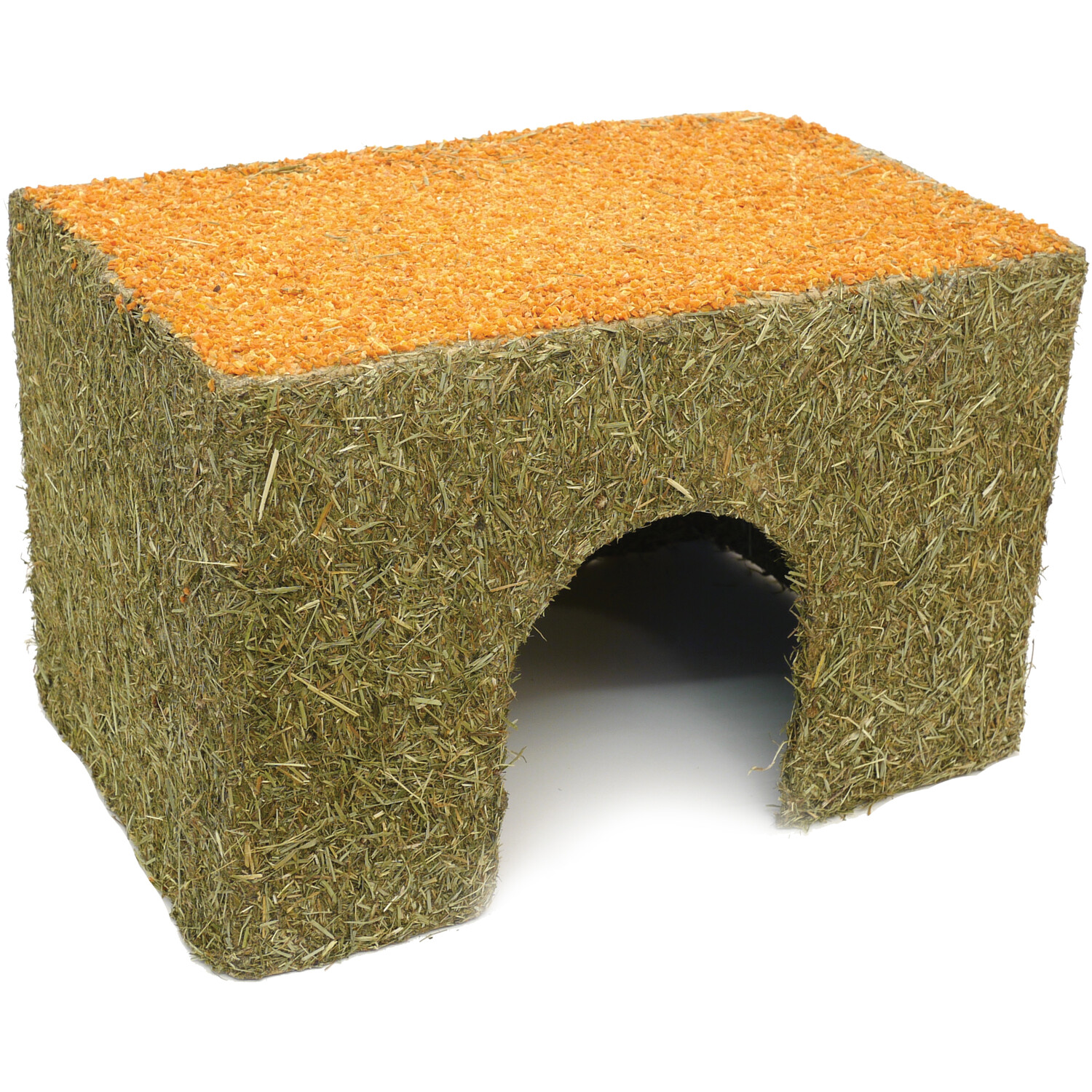 Cosy Carrot Cottage - Brown / Large Image 1