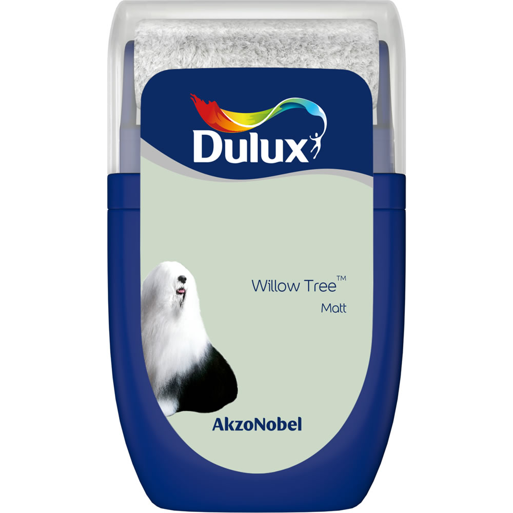 Dulux Willow Tree Matt Emulsion Paint Tester Pot 30ml Image 1